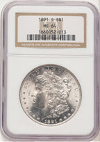 1891-S Morgan Dollar NGC MS64