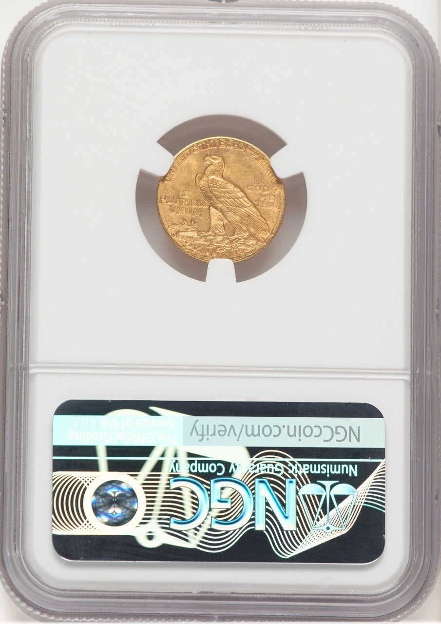 1914-D $2.50 Indian Quarter Eagle NGC MS61 (779282011)
