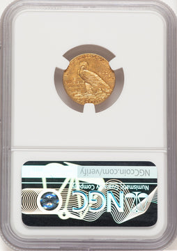 1915 $2.50 Indian Quarter Eagle NGC MS62 (779282012)