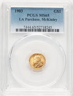 1903 G$1 MCKIN Commemorative Gold PCGS MS65 (779288022)