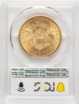 1855-S $20 Liberty Double Eagle PCGS AU58 (779331013)
