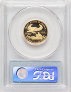 2010-W Proof Gold Eagle 1/4 oz Blue Label PCGS PR70