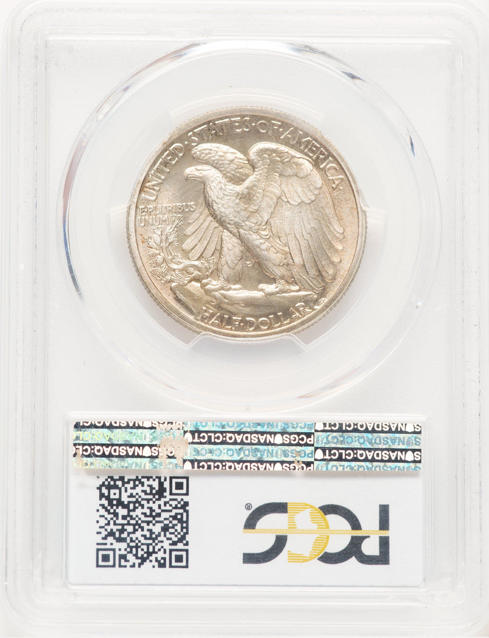 1942 50C CAC Proof Walking Liberty Half Dollar PCGS PR67+