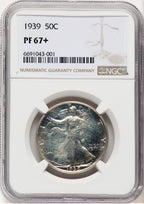 1939 50C Proof Walking Liberty Half Dollar NGC PR67+ (779406013)