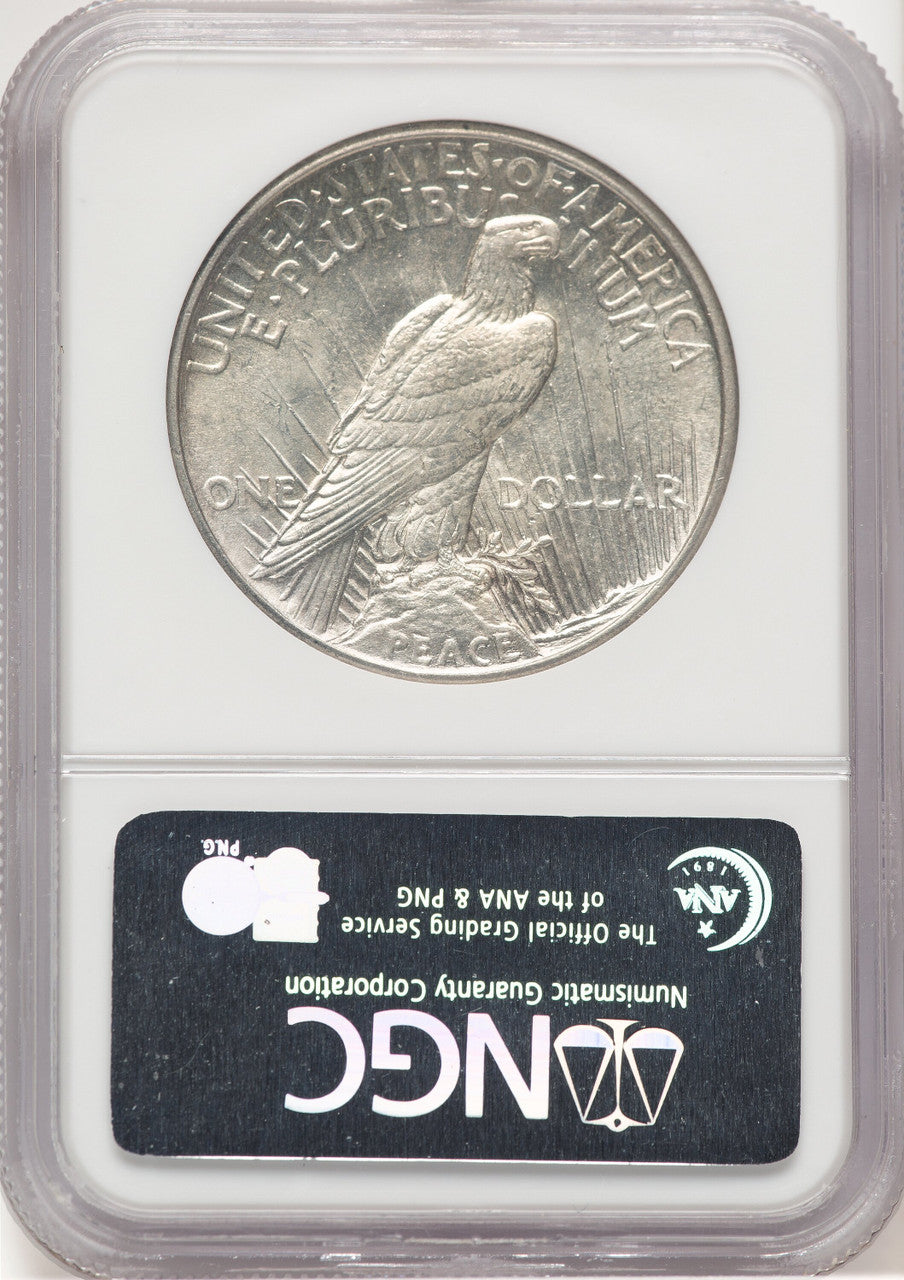 1921 Peace Dollar NGC MS64 (779406018)
