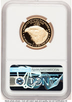 2021-W Type 2 Proof Gold Eagle 1/2 oz FDI Joel Iskowitz NGC PF70