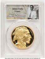 2016-W Proof Gold Buffalo 1 oz James Earle Fraser PCGS PR70