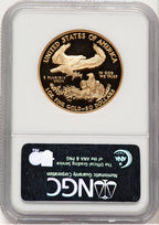 2007-W Proof Gold Eagle 1 oz Brown Label NGC PF70