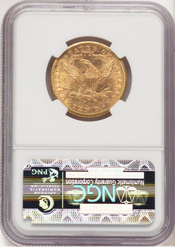 1882-S $10 Liberty Eagle NGC MS62 (779429017)
