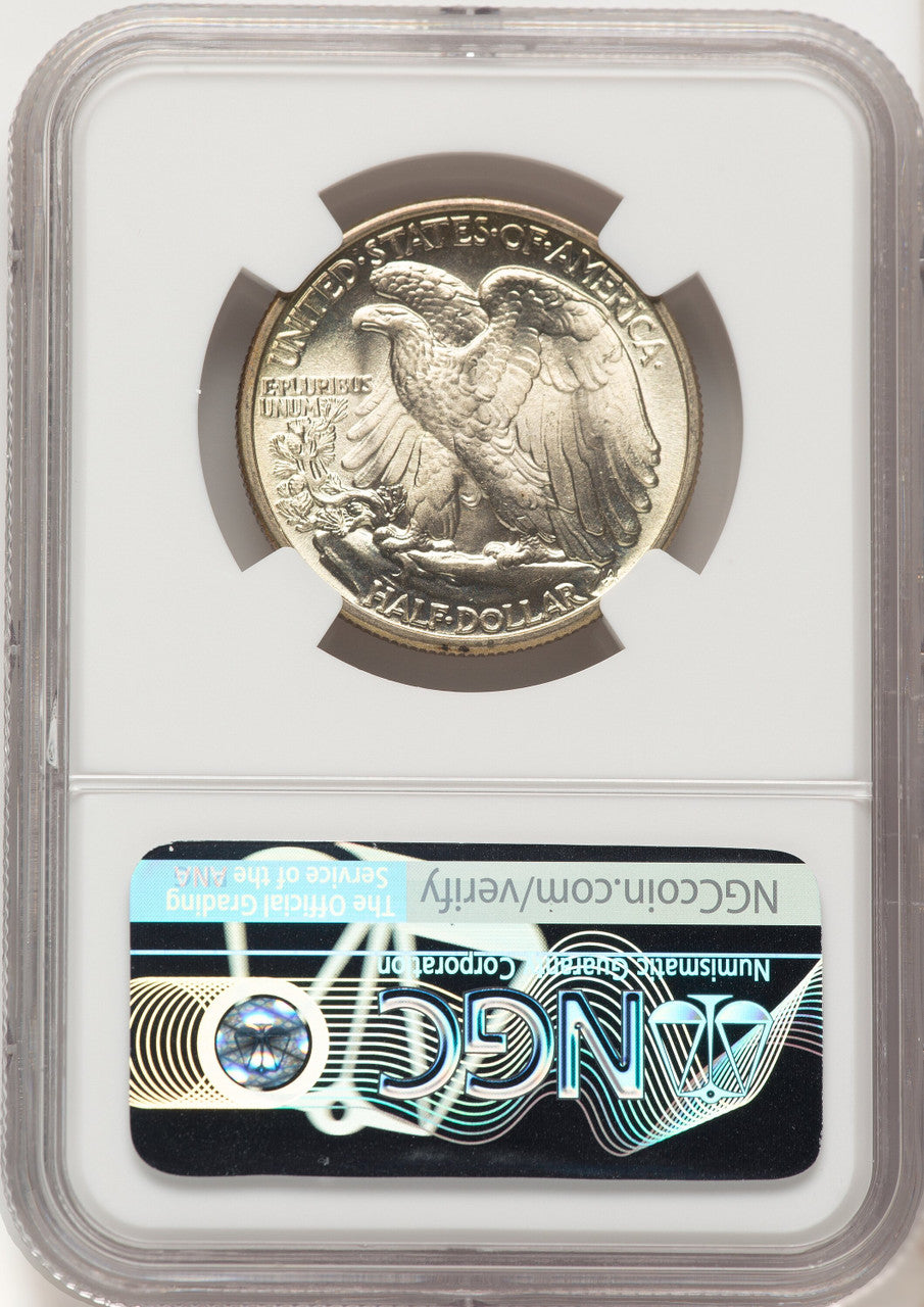 1943 50C Walking Liberty Half Dollar NGC MS67 (779460005)