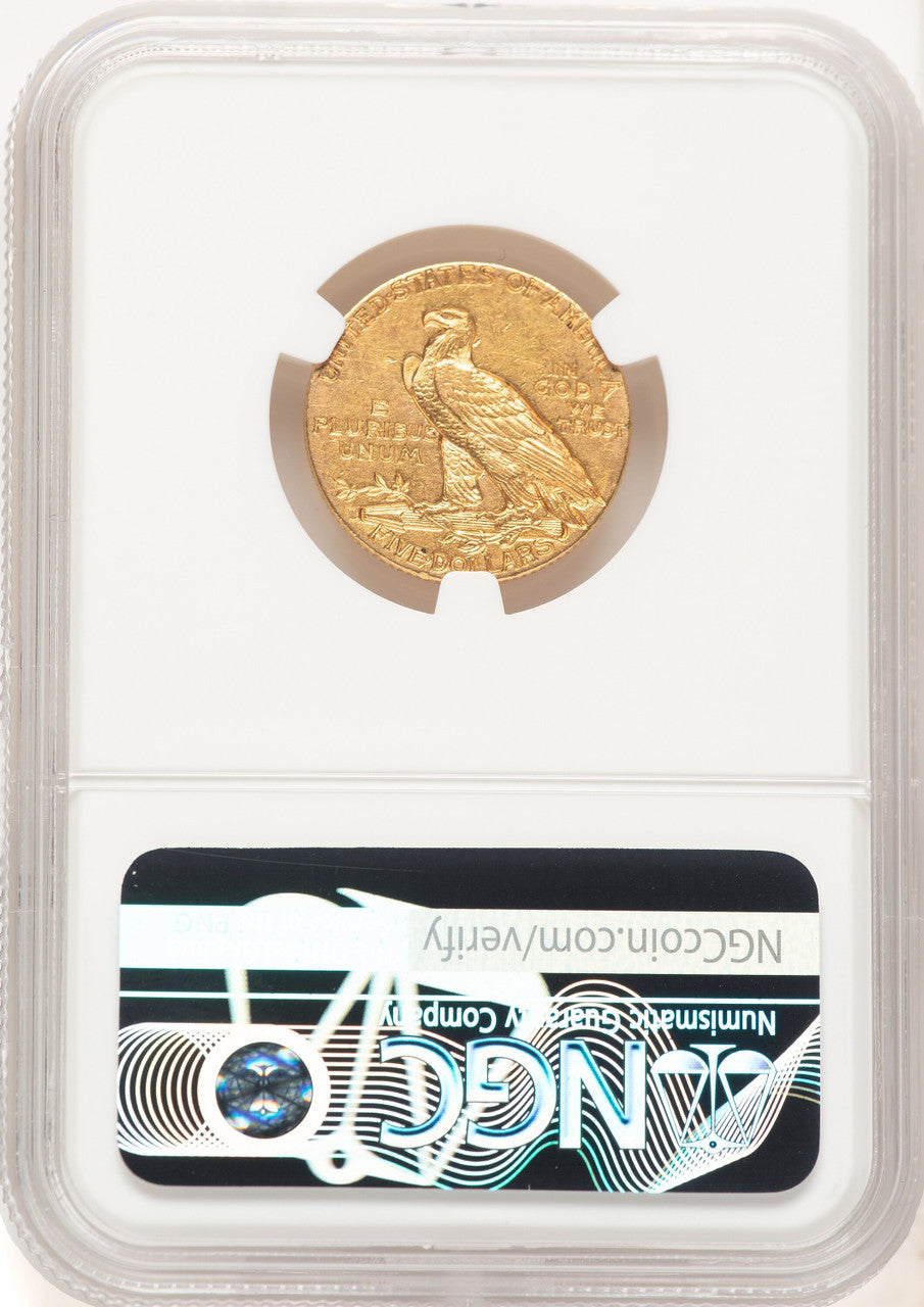 1913-S $5 Indian Half Eagle NGC AU55 (779464012)
