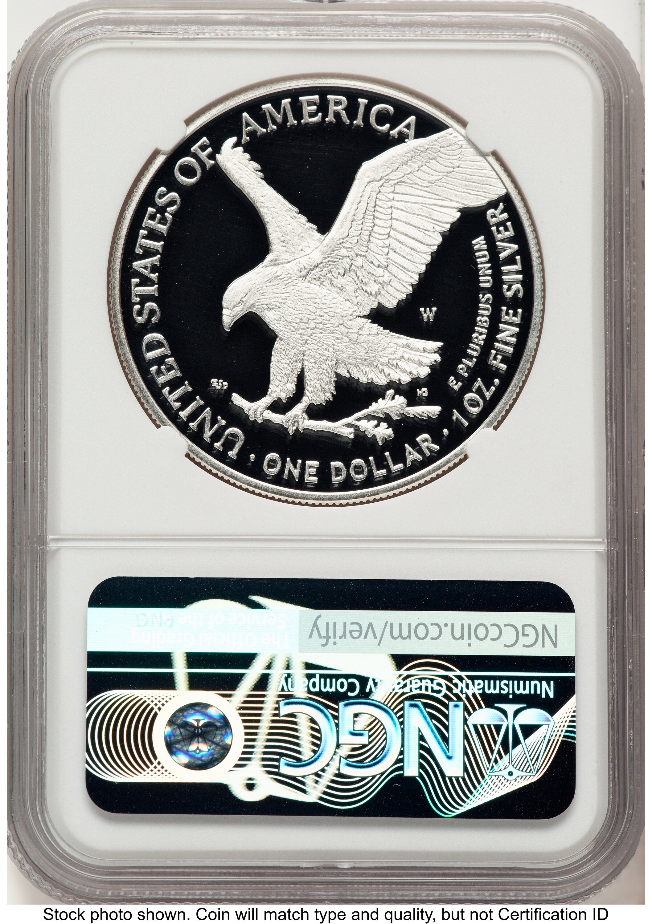 2025-W Proof Silver Eagle 1 oz FDI 1ST NGC PF70