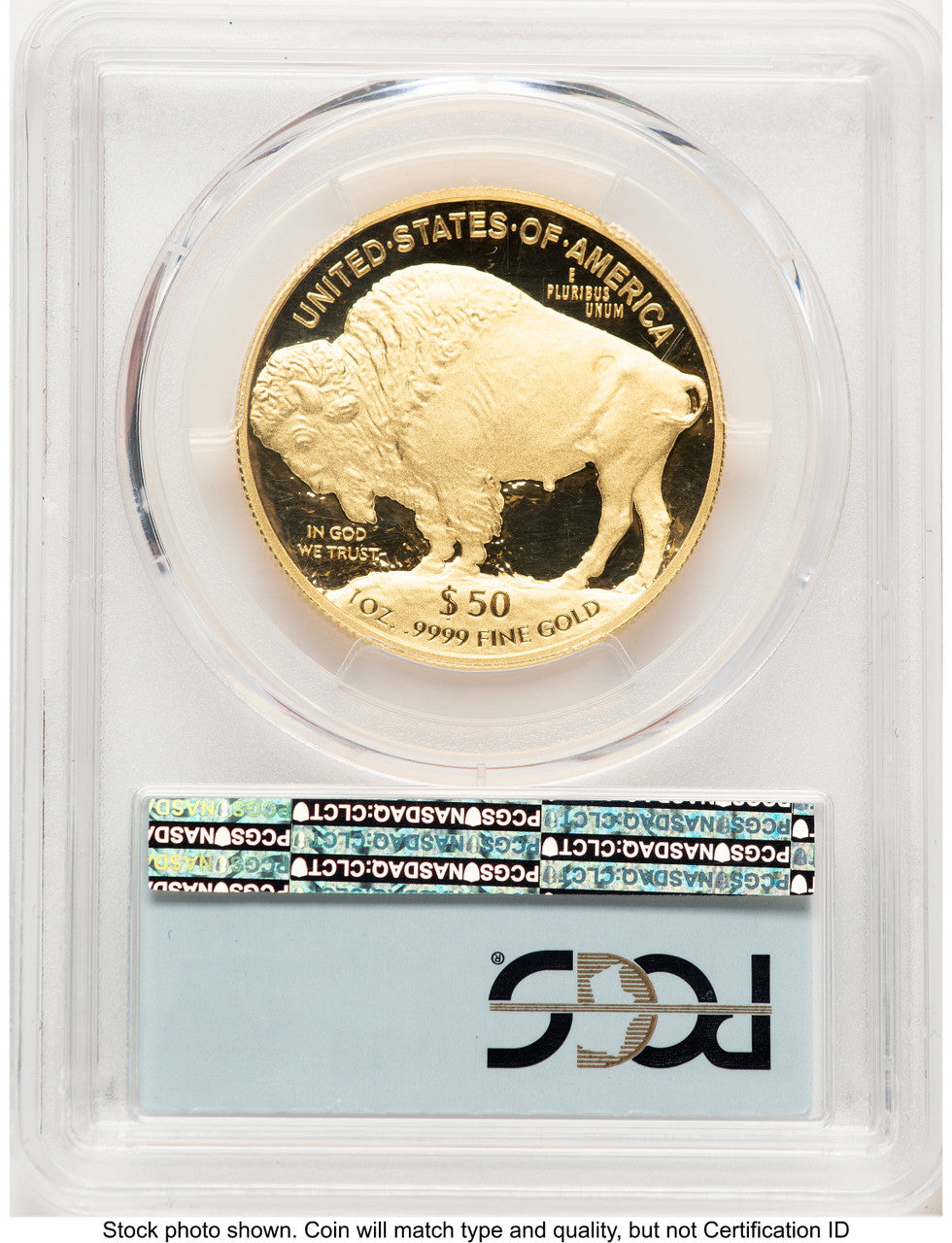 2019-W Proof Gold Buffalo 1 oz FS Black Diamond Bison Label PCGS PR70
