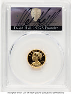 2018-W G$10 American Liberty High Relief WP Mint Hoard David Hall PCGS PR70 (779475004)