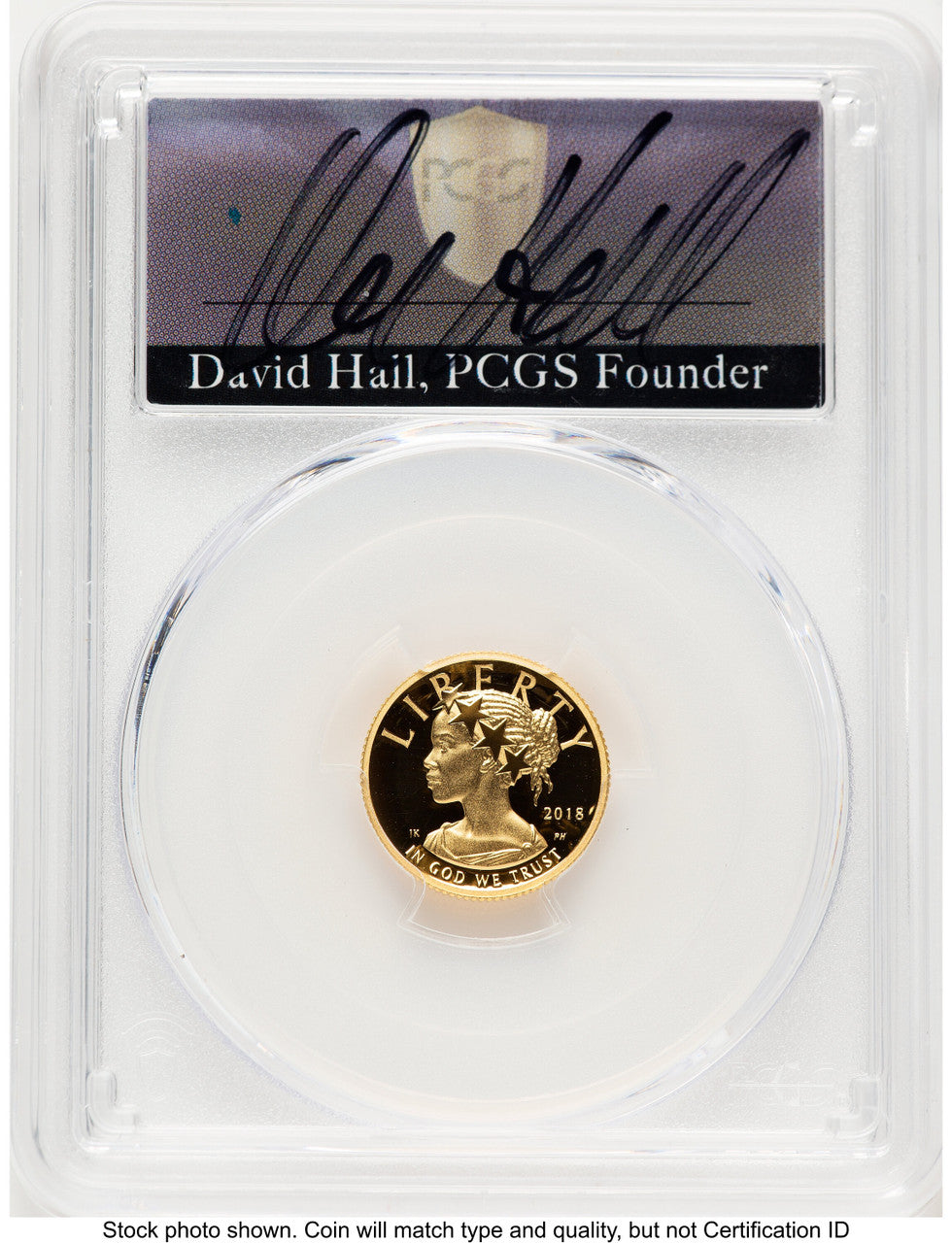 2018-W G$10 American Liberty High Relief WP Mint Hoard David Hall PCGS PR70 (779475006)