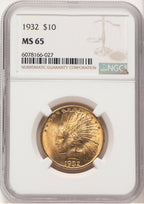 1932 $10 Indian Eagle NGC MS65 (779511003)