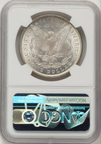 1884 Brown Label Morgan Dollar NGC MS66