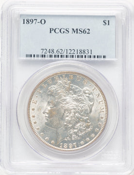 1897-O Morgan Dollar PCGS MS62