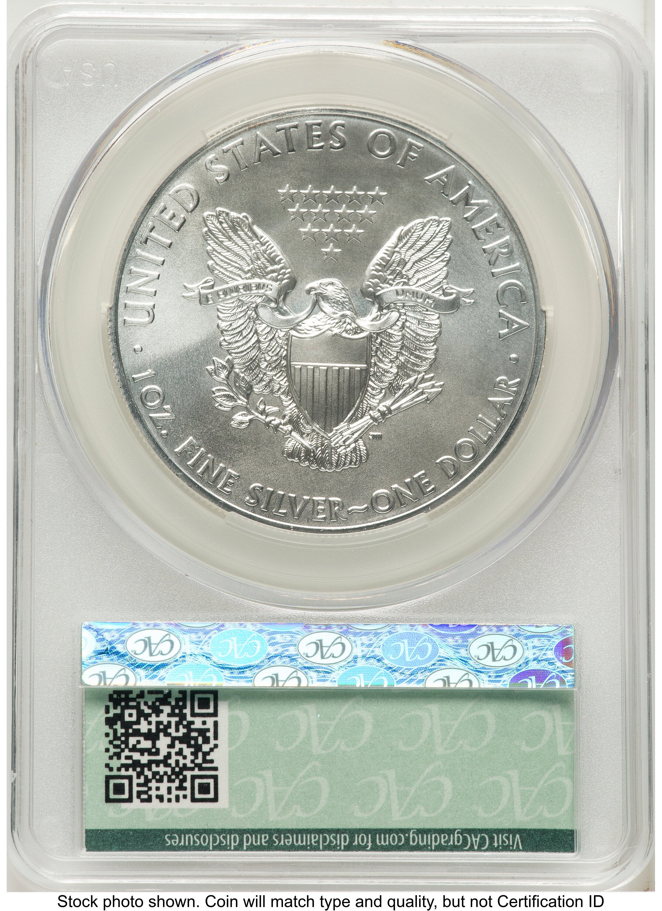 2011 Silver Eagle Ron Drzewucki CACG MS70