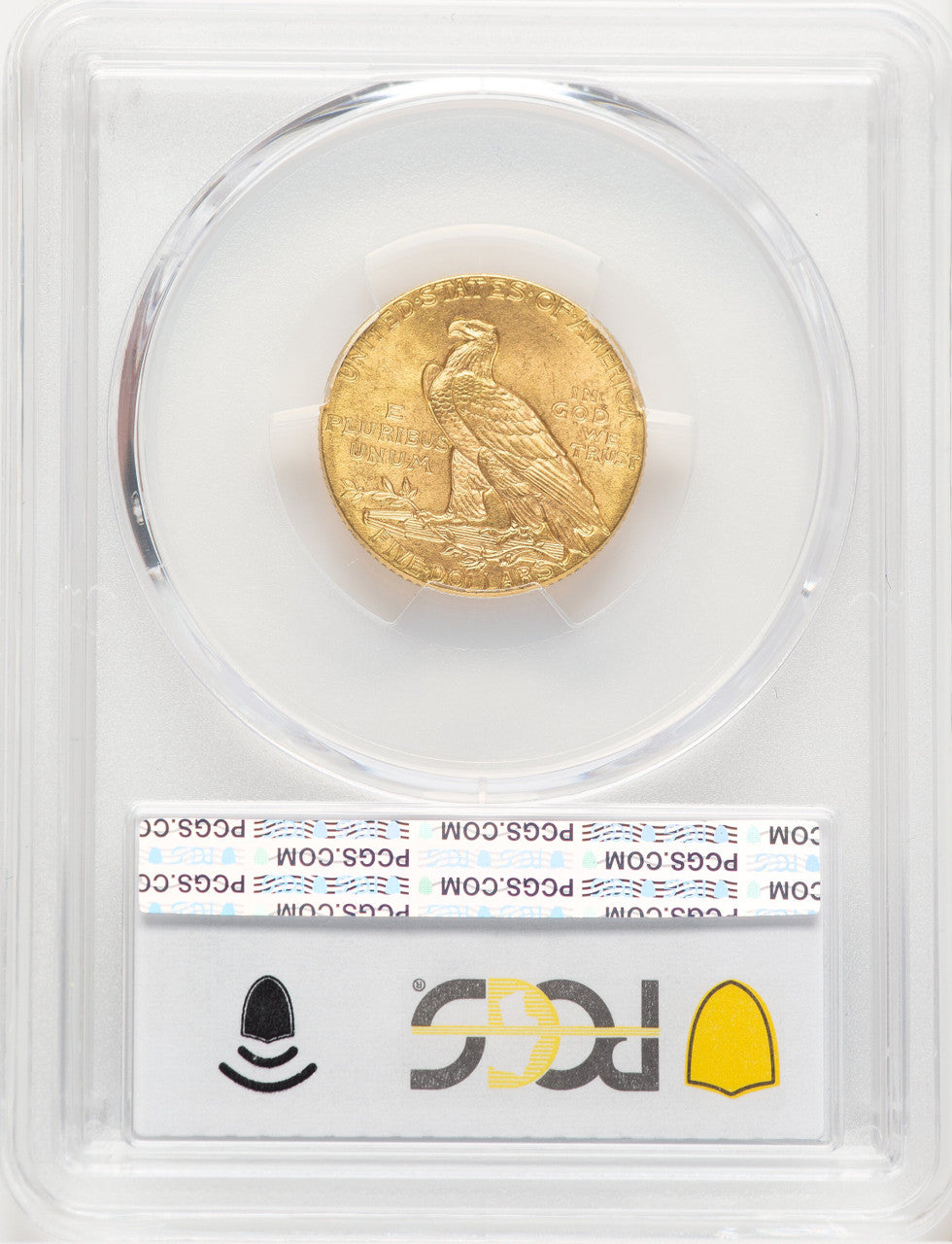 1912 $5 Indian Half Eagle PCGS MS65