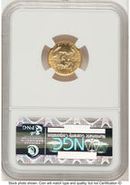 1993 Gold Eagle 1/10 oz Brown Label NGC MS70