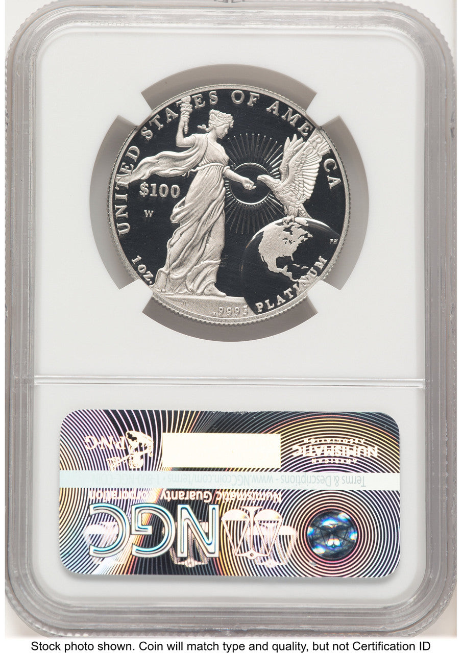 2015-W Proof Platinum Eagle 1 oz FR John NGC PF70 Mercanti (779646032)