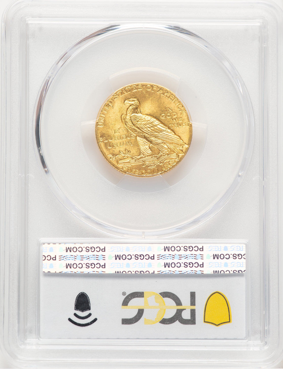 1908 $5 Indian Indian Half Eagle PCGS MS65 (779659002)