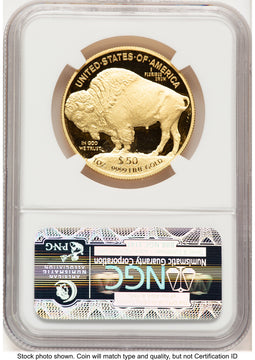 2013-W Proof Gold Buffalo 1 oz FR Bison Label NGC PF70 (779718010)