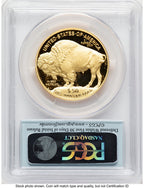 2014-W Proof Gold Buffalo 1 oz FS Bison Label PCGS PR70