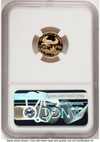 2005-W Proof Gold Eagle 1/10 oz Mike Castle NGC PF70