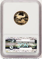 2008-W Proof Gold Eagle 1/4 oz Brown Label NGC PF70