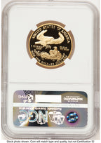 1993-P Proof Gold Eagle 1/2 oz Brown Label NGC PF70