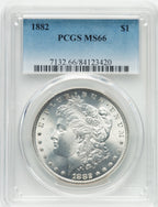 1882 Morgan Dollar PCGS MS66 (779778007)