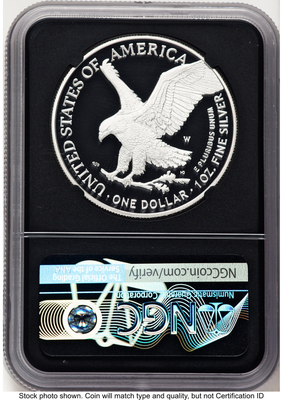 2021-W TY2 Proof Silver Eagle 1 oz ER John Boehner NGC PF70