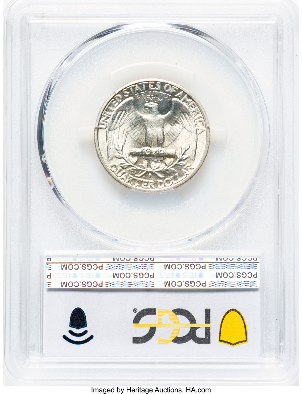 1943-S 25C FS-101 Washington Quarter PCGS MS65