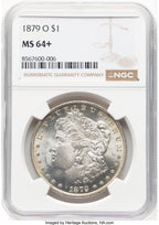 1879-O Morgan Dollar NGC MS64+ (779784004)