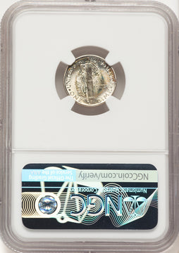 1942 10C FB Mercury Dime NGC MS68