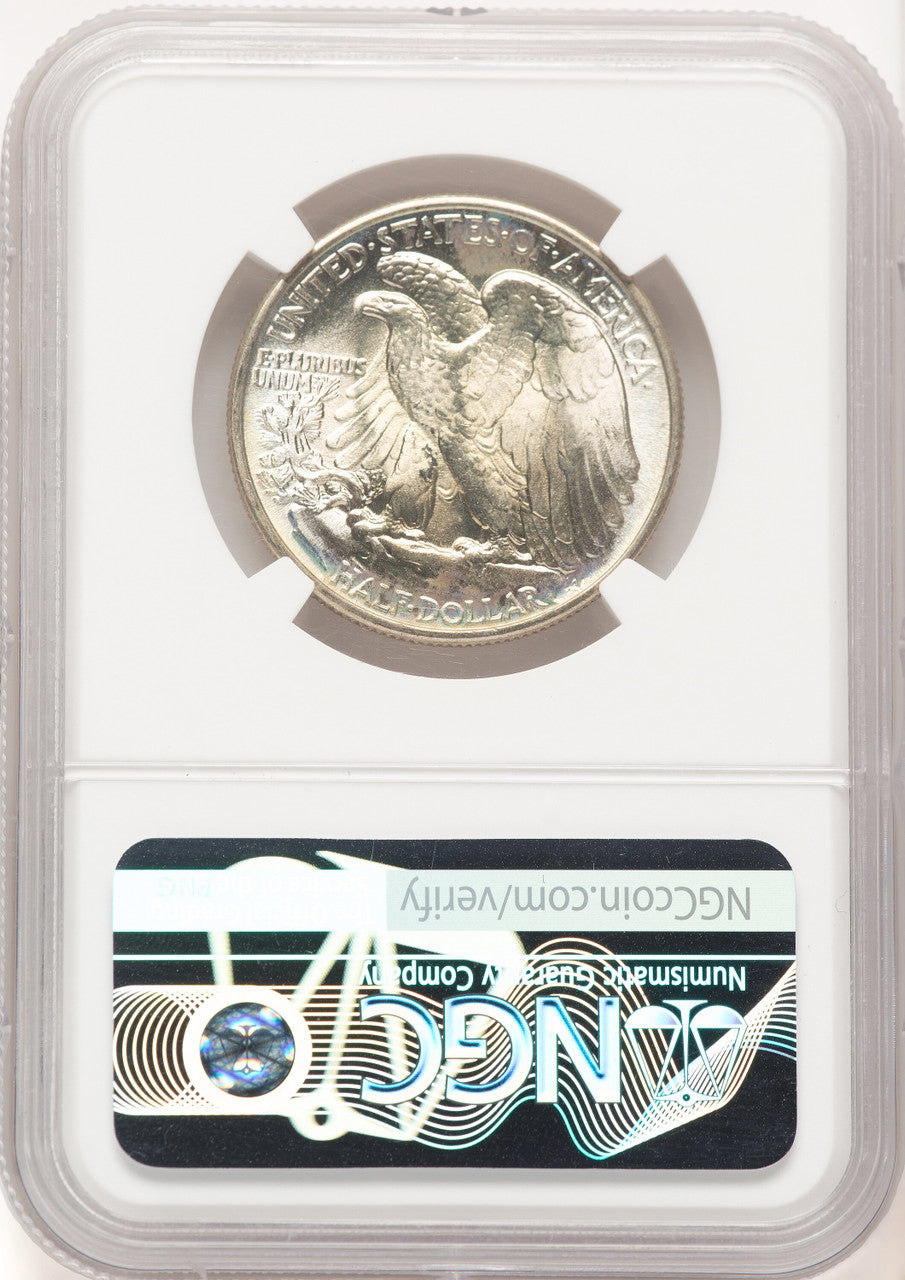 1940 50C Walking Liberty Half Dollar NGC MS68