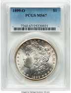 1899-O Morgan Dollar PCGS MS67 (779822006)