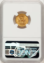 1904 $2.50 Liberty Quarter Eagle NGC MS66