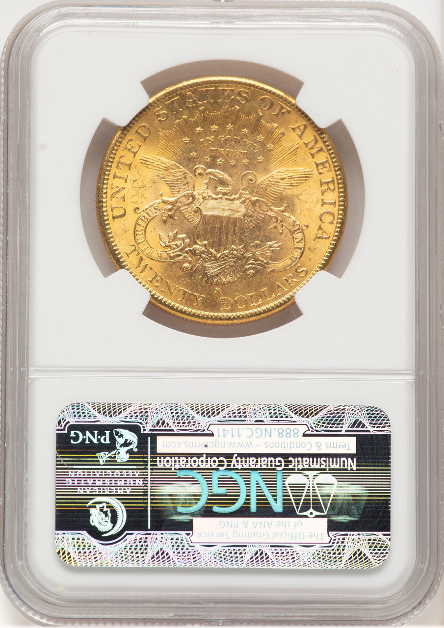 1898-S $20 Liberty Double Eagle NGC MS64+