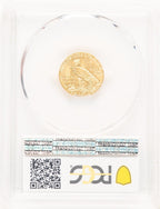 1908 $2.50 Blue Gradient Indian Quarter Eagle PCGS MS64