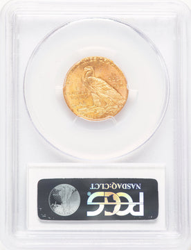 1909 $5 Blue Gradient Indian Half Eagle PCGS MS64