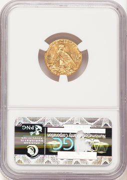 1910 $2.50 Indian Quarter Eagle NGC MS64 (779951017)
