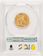 1914-D $5 Blue Gradient Indian Half Eagle PCGS MS64