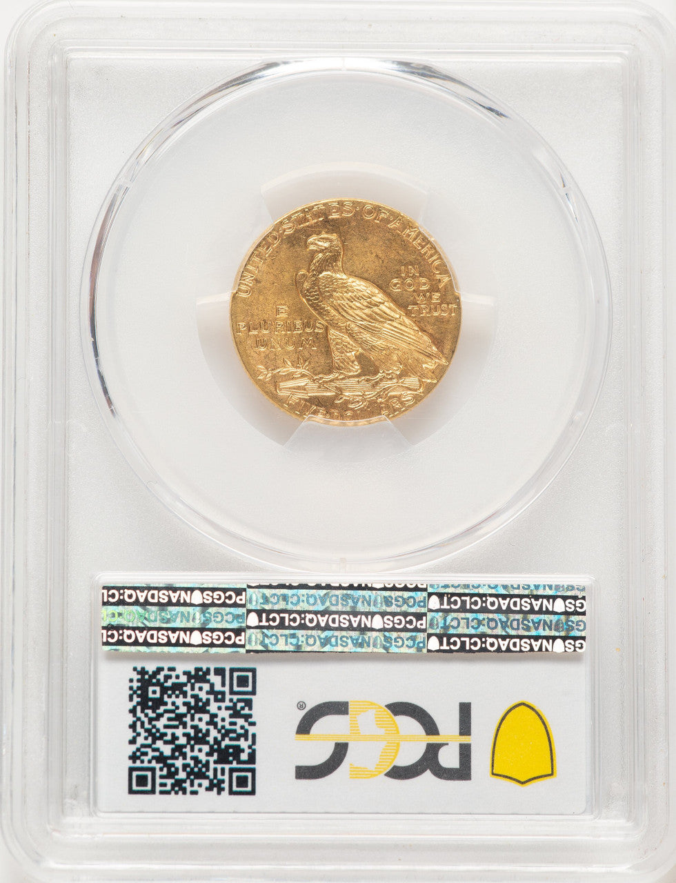 1910 $5 Blue Gradient Indian Half Eagle PCGS MS64