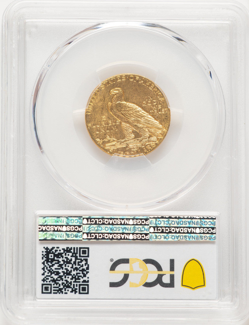 1910-D $5 Blue Gradient Indian Half Eagle PCGS MS64