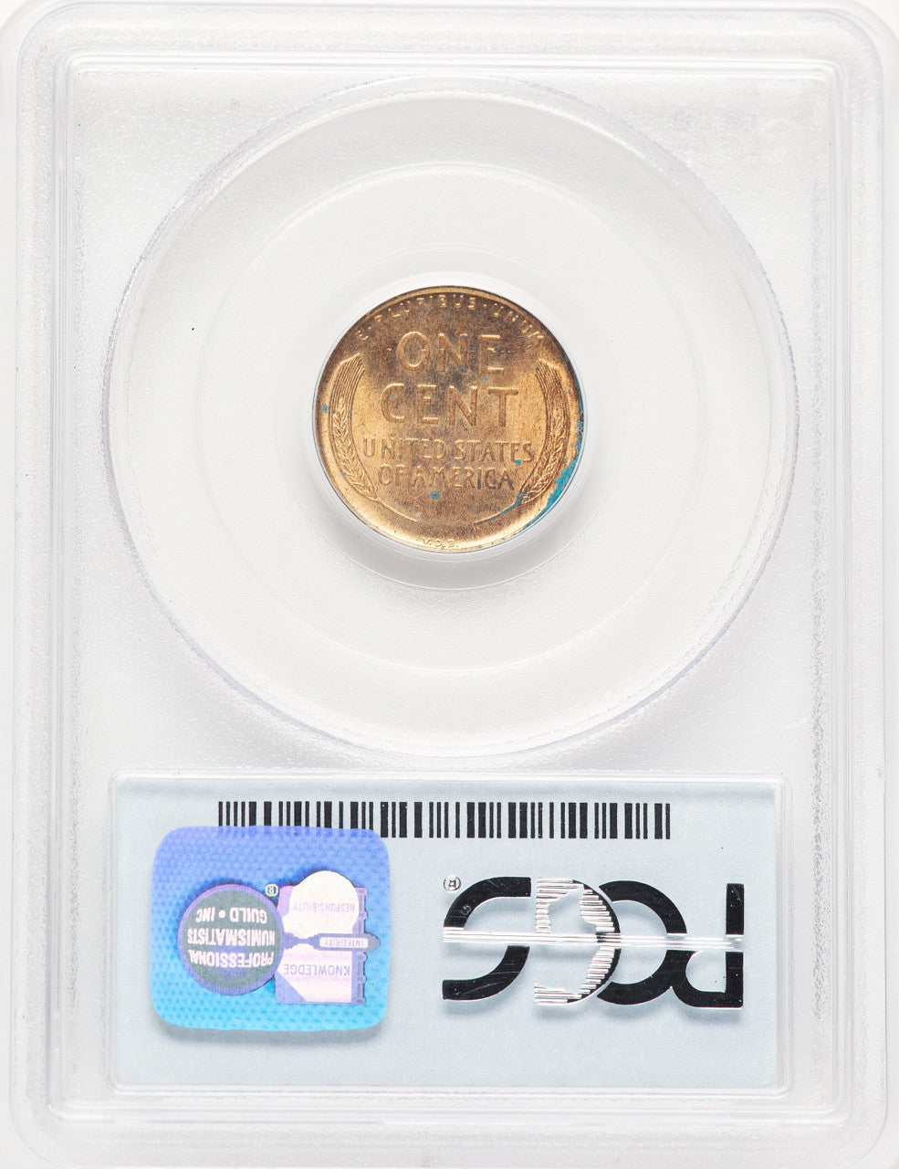 1909-S 1C VDB RD Lincoln Cent PCGS MS66