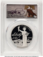 2019-W Proof Platinum Eagle 1 oz FDI Thomas Cleveland Bell PCGS PR70