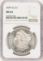 1879-CC Morgan Dollar NGC MS64 (780000002)